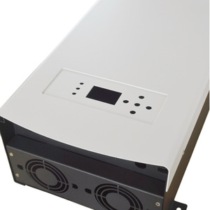Custom Metal Chassis Rectangular Cold Rolled Steel Sheet Baking Paint OEM DOM Bending Inverter CNC Housing - Product Image 1