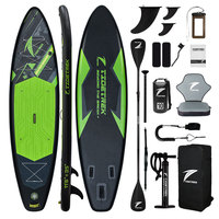Planche à pagaie gonflable TIDETREK 350 cm, sub-board personnalisé, planche à pagaie souple de haute qualité avec siège de kayak, planche à pagaie ISUP