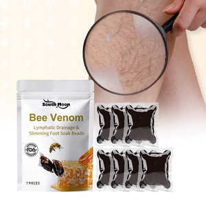 Venta caliente South Moon hinchazón alivio reparación reafirmante modelado eliminación de venas varicosas veneno de abeja remojo cuentas de gel <span class=keywords><strong>para</strong></span> pies - Product Image 2