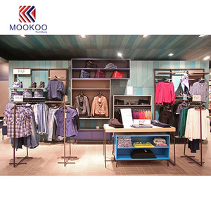 Decorazione del negozio alla moda con immagini di vestiti <span class=keywords><strong>eleganti</strong></span> espositori del centro commerciale delle donne - Product Image 2