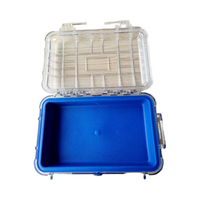 Boîte à outils portable étanche à coque dure pour le camping et la pêche, étui en plastique, étui de rangement scellé antichoc
