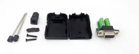 DB9 COM RS232 terminales de señales sin transferencia conector macho hembra D sub 9Pin