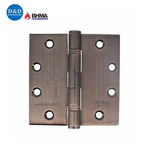 Bisagra de Puerta de Acero Inoxidable con Rodamiento de Bolas, Negra Mate, con Certificación UL, Resistente al Fuego Grado 2 ANSI BHMA - Product Image 4
