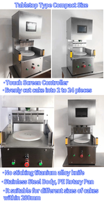 Thương mại tự động điện ngang Sponge pho mát lớp vòng thực phẩm siêu âm bánh Topper Cutter Slicer thiết lập máy cắt - Product Image 6