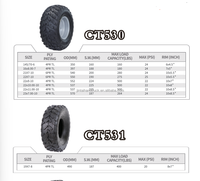 Pneu tout-terrain sans chambre à air KENDA 145/70-6 Résistance à l'usure pour VTT QUAD Moto Kart Scooter Mini Buggy Tondeuse