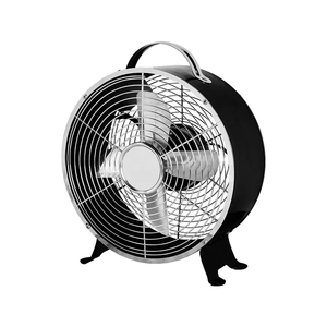 9 "retro Bàn Fan điều khiển cơ khí AC/DC Đồng đồng đồng hồ báo thức fan hâm mộ bảng cổ điển kim loại Fan HJ-9UC - Product Image 5