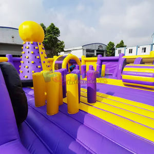 Aire de jeux gonflable géante d'extérieur, grand château gonflable, parc à thème, structure de jeux gonflable commerciale - Product Image 5