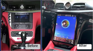 Android autoradio per Maserati GT/GC <span class=keywords><strong>GranTurismo</strong></span> 2007-2017 Tesla autoradio lettore DVD lettore multimediale unità di testa elettronica - Product Image 5