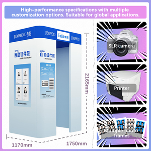 JIPAI Photomaton tout-en-un en libre-service, borne <span class=keywords><strong>d</strong></span>'impression de photos <span class=keywords><strong>d</strong></span>'<span class=keywords><strong>identité</strong></span> en libre-service, plusieurs tailles de photos <span class=keywords><strong>d</strong></span>'<span class=keywords><strong>identité</strong></span> disponibles - Product Image 2