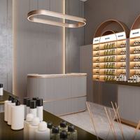 Petit comptoir de réception populaire pour la manucure de beauté de salon commercial