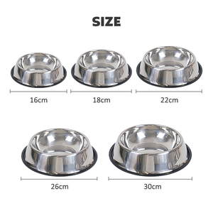 Bonne vente Bol <span class=keywords><strong>pour</strong></span> animaux de compagnie de haute qualité <span class=keywords><strong>en</strong></span> acier inoxydable de grande capacité <span class=keywords><strong>pour</strong></span> grands chiens - Product Image 4