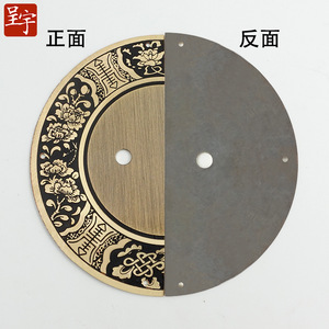 Chinese Style Round <b>Brass</b> Handles For Wardrobe <b>Antique</b> Furniture <b>Door</b> <b>Knobs</b> Die Casting Durable - Product Image 4