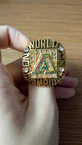 Bague pour homme en alliage plaqué or rose, championnat des Diamondbacks d'Arizona 2001, cadeau d'anniversaire, souvenir, collection - Product Image 5
