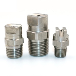 11001/11002 1/8 "1/4" SS304 veejet vòi phun phẳng Fan phun bụi loại bỏ vòi phun - Product Image 4