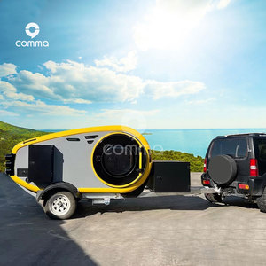 Nouveau Modèle Mini Caravane de <span class=keywords><strong>Camping</strong></span> <span class=keywords><strong>avec</strong></span> Cuisine Coulissante et Coin Teardrop - Product Image 1