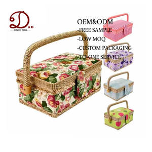 Scatola Ecologica per Cucito e Kit Artigianali, Organizzatore per Forniture di <span class=keywords><strong>Merceria</strong></span>, Contenitore Regalo Sostenibile per Hobby - Product Image 2