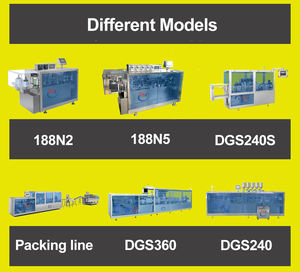 Máquina Automática de Llenado, Sellado y Formado de Ampollas de Plástico para Líquidos, <span class=keywords><strong>Monodosis</strong></span> de 10ml y 14ml, con Forma de <span class=keywords><strong>Aceite</strong></span> de Oliva - Product Image 5