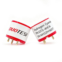 DUOTESI Módulo de Sensor de Gas HCN Electroquímico en Miniatura Sensor de Cianuro de Hidrógeno Tóxico de 3 Electrodos con Salida Digital