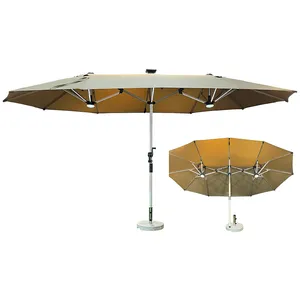 Parasol double face en alliage d'aluminium PengYi Parapluie grand parapluie double face personnalisé parasol de mobilier d'extérieur