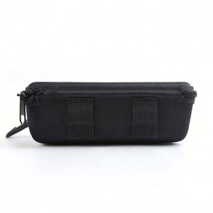 Portable <b>Sun</b> Beach <b>Glasses</b> <b>Case</b> Travel Waterproof Zipper Solar Eyeglasses Storage With Compact EVA and Leather Carry <b>Case</b> - Product Image 5