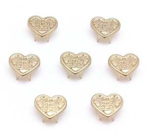 थोक धातु के पंजे रिवेट पीतल जूते बैग के लिए कपड़े की सजावट जूते और बैग एक्सेसरी - Product Image 5