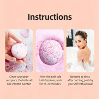 Kit de fabrication de bombes de bain moussantes personnalisées pour enfants, avec étiquette privée, surprise, bio, pour enfants, coffret cadeau, vente en gros, bombes de bain