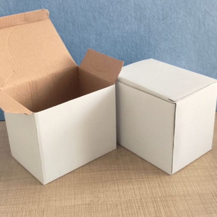 Caja blanca de espuma de copa blanca de grado AB