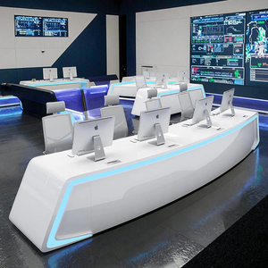 Consola Moderna para Programación, Soporte de Exhibición Personalizado, Escritorio de Bambú Ajustable, Ecológico y Duradero, para Uso Comercial en Hoteles y Oficinas - Product Image 1