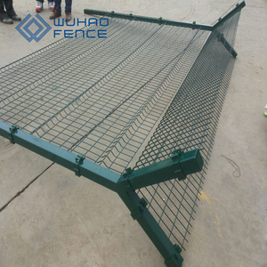 Hot bán an ninh clearview PVC tráng 3D Sân bay dây lưới hàng rào an ninh hàng rào <span class=keywords><strong>Net</strong></span> - Product Image 3