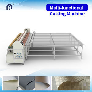 Máquina de Corte Multifuncional de Doble Cuchilla, Mesa de Corte Ultrasónica para Telas de Persianas Enrollables, Sin Bordes Deshilachados ni Sueltos - Product Image 2