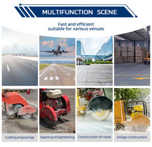 Coupe-béton GZD à moteur diesel ou essence avec lame personnalisée de 300-500 mm, machine à découper la route - Product Image 6