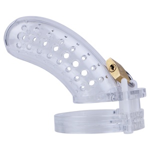 Jaula de Castidad Masculina para Adultos, Anillo para Pene de Resina, Anillos para Pene, Bloqueo Uretral Erótico, Juguetes Sexuales BDSM para Hombres - Product Image 6
