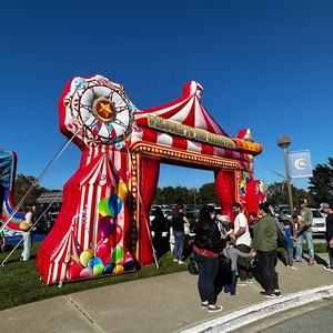 Arche <span class=keywords><strong>de</strong></span> cirque gonflable personnalisée pour événements en plein air, entrée <span class=keywords><strong>de</strong></span> carnaval, arche gonflable à vendre - Product Image 4
