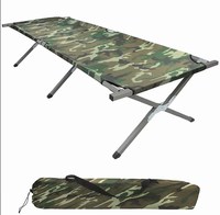 Qualité Hitree robuste grand pour lit de camp lit pliant extérieur portable pliable camping lits superposés
