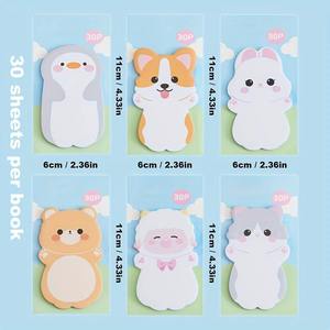 Notas Adhesivas Autoadhesivas con Forma de Animales de Dibujos Animados, Personalizadas y Lindas, Gran Venta - Product Image 6