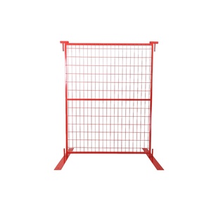 Clôture temporaire à maillons avec cadre en acier au carbone, facilement assemblable, galvanisée à chaud, hauteur 6 pieds, usine d'Anping - Product Image 2