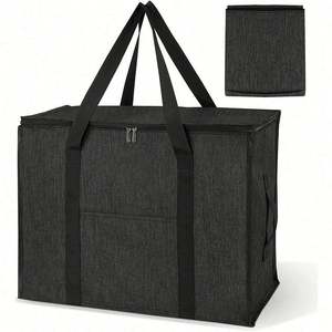 Borsa Da Trasloco Heavy Duty Extra Large Storage <b>Bag</b> Waterproof Washable Moving <b>Bag</b> <b>Clothes</b> Organizer for Blanket Bedroom Closet - Product Image 4