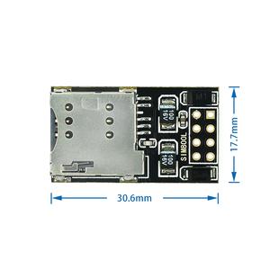 <span class=keywords><strong>SIM800L</strong></span> GPRS GSM Module Carte MicroSIM Carte Noyau Quad-bande TTL Port Série pour ESP8266 <span class=keywords><strong>ESP32</strong></span> - Product Image 2
