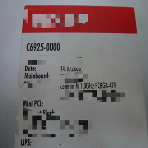 C6925-0000 ใหม่แกะกล่อง พร้อมส่ง คลังสินค้า ควบคุมการผลิตอุตสาหกรรม PLC โปรแกรมมิ่งคอนโทรลเลอร์ - Product Image 1