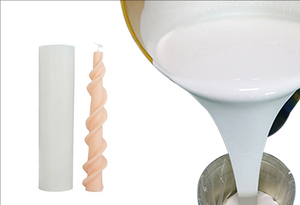 Silicone liquide RTV-2 en gros pour moules à bougies, silicone à bonne résistance à la <span class=keywords><strong>d</strong></span>échirure pour l'artisanat de bougies et l'utilisation en usine - Product Image 4
