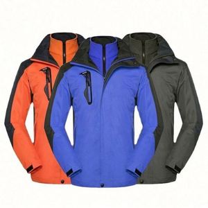 Vestes d'hiver épaisses pour hommes à double isolation thermique, coupe-vent et respirantes, pour l'escalade sportive, grandes tailles - Product Image 3