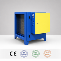 Collecteur de fumées électrostatique certifié CE OEM 4000m³/h, purificateur de fumées industrielles pour l'élimination des fumées de découpe laser et de soudage