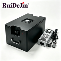 Batterie au lithium parallèle extensible et empilable à succès avec chargeur pour flotte de robots AGV et robots compacts d'entrepôt