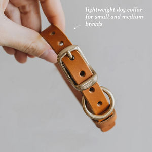 Collier de chien en cuir de qualité supérieure anti-évasion robuste avec anneau en D en métal en vrac en gros pour chiens de grande race - Product Image 5