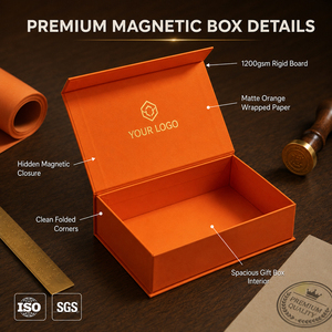 Caja de Regalo Magnética Plegable <span class=keywords><strong>CRD</strong></span>, Fácil de Guardar y Ensamblar, Perfecta para Empresas con Gran Volumen de Regalos - Product Image 6