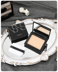 Private Label Face Makeup Setting Powder Waterproof Long Lasting Oil Control Full Coverage Soft Light Compact Setting Powder