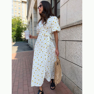 white christmas dresses Casual Wear Midi Dress | Printed Dress | Cotton | Shirt-dress