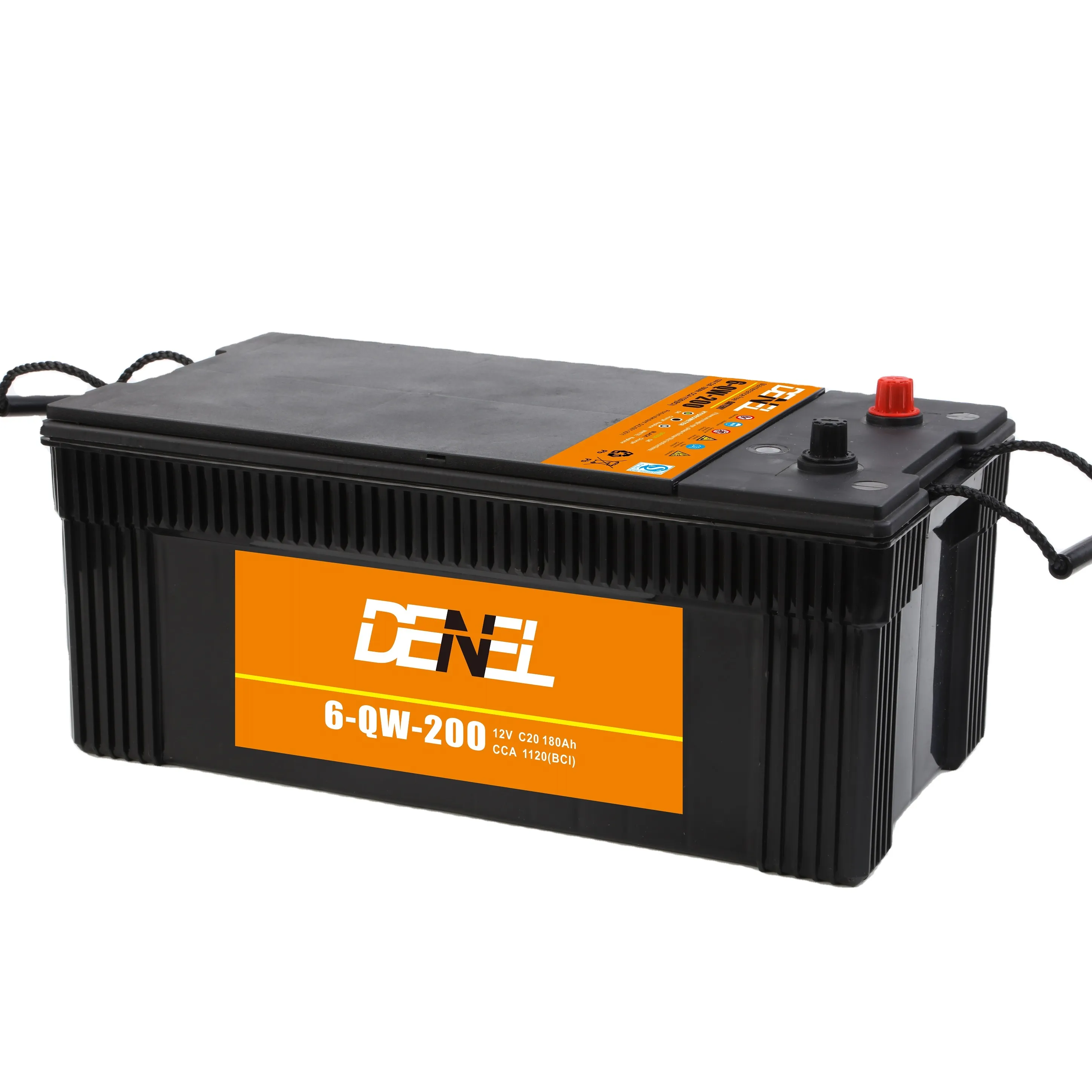 12v 200ah LKW-Batterie für LKW-Produktions anlage Autobatterie