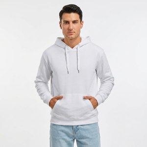 Sudadera con Capucha de Diseño Moderno para Hombre, Transpirable, de Secado Rápido, con Forro Polar en la Parte Delantera, Mezcla de Poliéster/Algodón, Elegante y Cómoda - Product Image 1