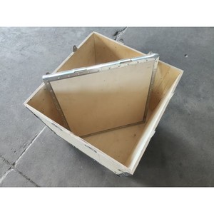 ลังไม้รัดเหล็ก Auji Packaging ปรับแต่งได้สำหรับการขนส่งโลจิสติกส์ กล่องพับได้สำหรับการส่งออก - Product Image 3